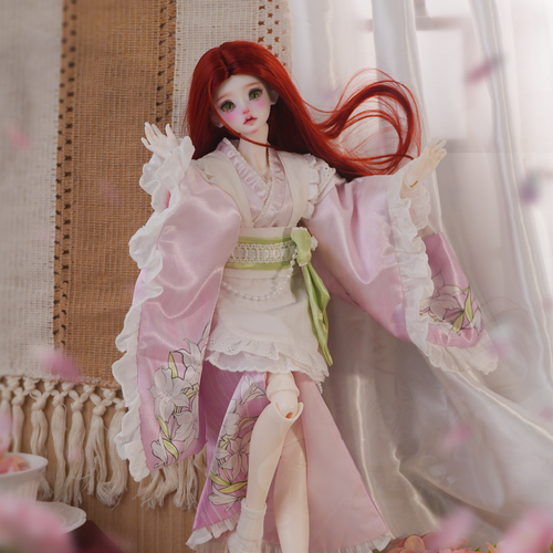 BJD Kimono Outfit for Large Quarter (1/4 Scale Large Body)